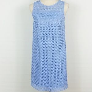🎉LOFT | Periwinkle Crochet Lace Shift Dress